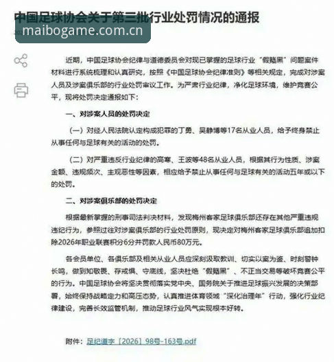 迈博体育App下载最新版 5个关键细节解读足协第三批禁足名单,迈博体育App下载最新版用户必备观赛指南